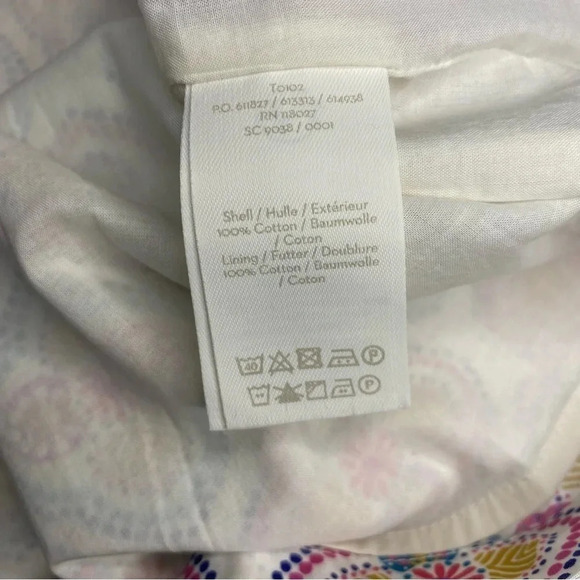 NWT Boden 10R Multicolor Geometric Pencil Skirt 100% Cotton - Picture 4 of 6